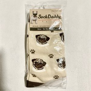 PUG Dog Socks Fun Novelty Dress Casual Unisex